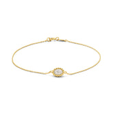 Bratara din aur galben 12B0023