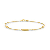 Brățară cu zale din aur galben B122-X5FOR6B8194-DC-Y