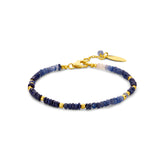 Bratara cu margele cu pietre de safir - 163P0124