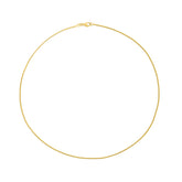 Colier cu zale din aur galben 1,1 mm