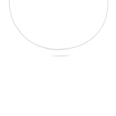 Lanț zale gourmet din aur alb C094-CURB-50-1.2-W