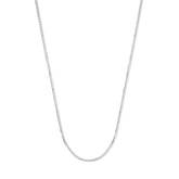 Colier cu șarpe din aur alb