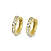 Cercei din aur galben cu zirconiu HAALE1094-FCZ