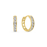 Cercei din aur galben E122-I3HCE6450-FCZ-Y