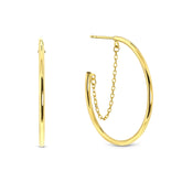 Cercei din aur galben X3TE11673-Y