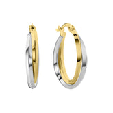 Cercei bicolori E122-X3TE211662-YW