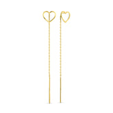 Cercei din aur galben X5FOR6E4078-Y