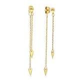 Cercei din aur galben X6FOR6E1873-Y