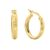 Cercei din aur galben E122-XXHE13505-II-DC-Y