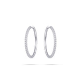 Cercei din argint cu zirconiu 30 mm KCK230