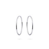 Cercei din argint 40 mm KCL240