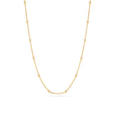 Colier Sfere placat cu aur - SJ-N2748-YG