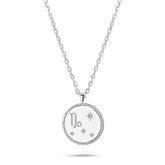 Colier Capricorn din argint sterling - N550018