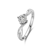 Inel din aur alb cu diamante R092-59056R009-W