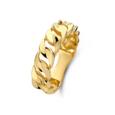 Inel din aur galben gourmet link R122-AR6783-Y