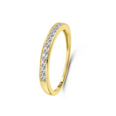 Inel din aur galben cu zirconiu R122-ICR5779-FCZ-Y