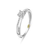 Inel din aur alb fantezie cu zirconiu R122-XX-VXXSZR200307-FCZ-W