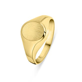 Inel cu sigiliu din aur galben