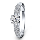 Inel din aur alb cu zirconiu R03-59234-Z-W