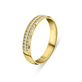 Inel glisant din aur galben cu diamante R177-UFOQ3632G-Y