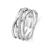 Inel din argint cu zirconiu