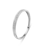 Inel din aur alb cu 0,04 ct. diamant R382-R309051-W
