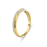 Inel din aur galben cu diamante R404-R42454-Y