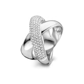 Inel din argint sterling cu zirconiu TCR19131M