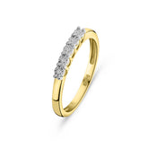 Inel din aur galben cu diamante R480-L-PL-35123-YW