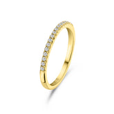 Inel din aur galben cu diamante R480-RDF21922-Y