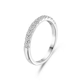 Inel din aur alb cu diamante cultivate în laborator R480-RDF21922005-LG-W