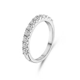 Inel din aur alb cu diamante cultivate în laborator R480-RDF21922006-LG-W