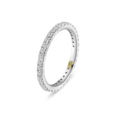 Inel eternitate din aur alb cu diamante R480-RDF21922A002-LG-W