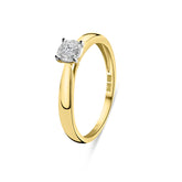 Inel din aur galben cu diamant R480-RO010131ADI-YW