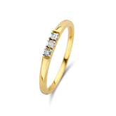 Inel din aur galben cu diamant R480-RR100063ADI-YW