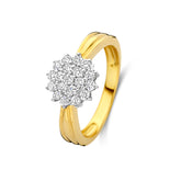 Inel din aur galben cu diamant