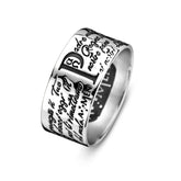 Inel barbatesc din argint sterling ANPNB