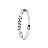 Inel Sarzana din argint sterling cu zirconiu - SJ-R2750-CZ