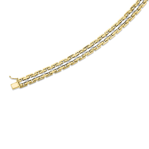 Brățară bicolor B122-STB214193-YW