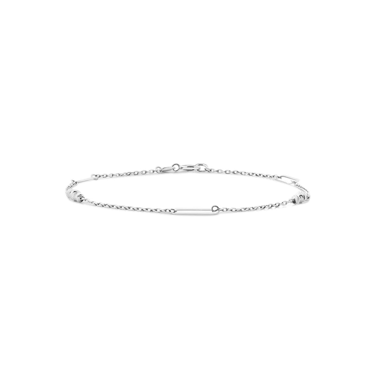 Bratara din aur alb B122-X5FOR6B8194-DC-W