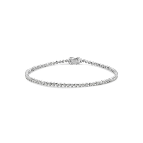 Bratara tenis din aur alb cu diamante cultivate in laborator B177-BROC1849G-LG-W
