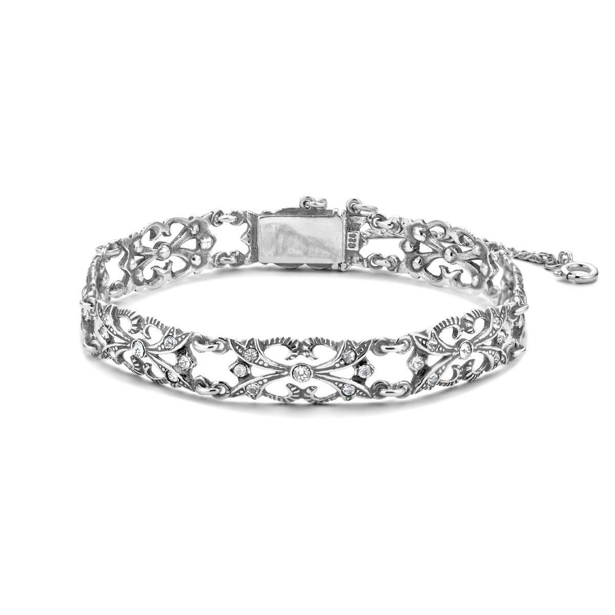 Bratara din argint sterling cu cristale Swarovski 54501