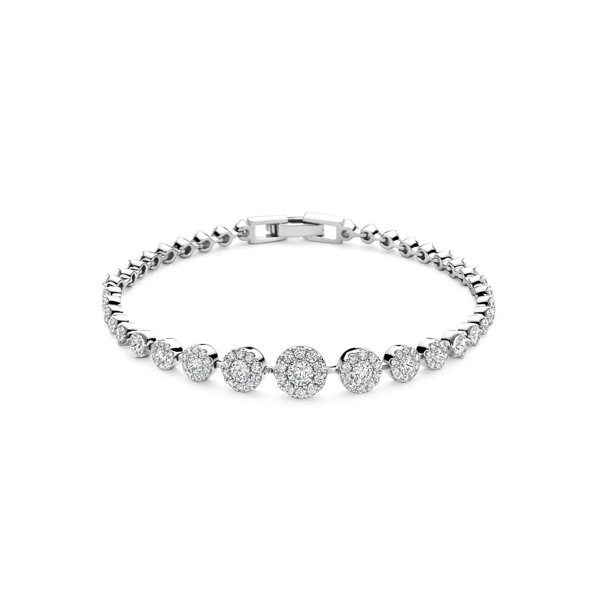Bratara din argint cu zirconiu - 136P0245