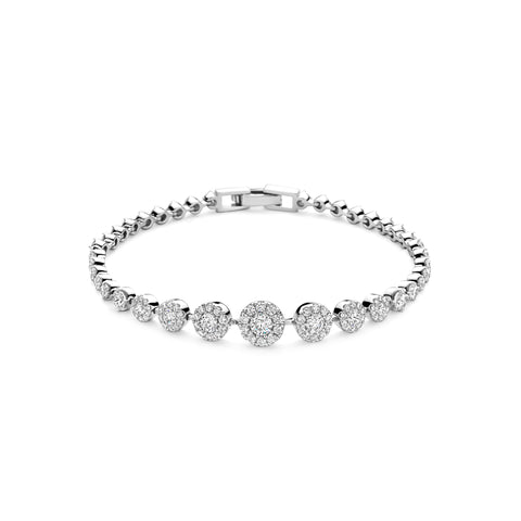 Bratara din argint cu zirconiu - 136P0245