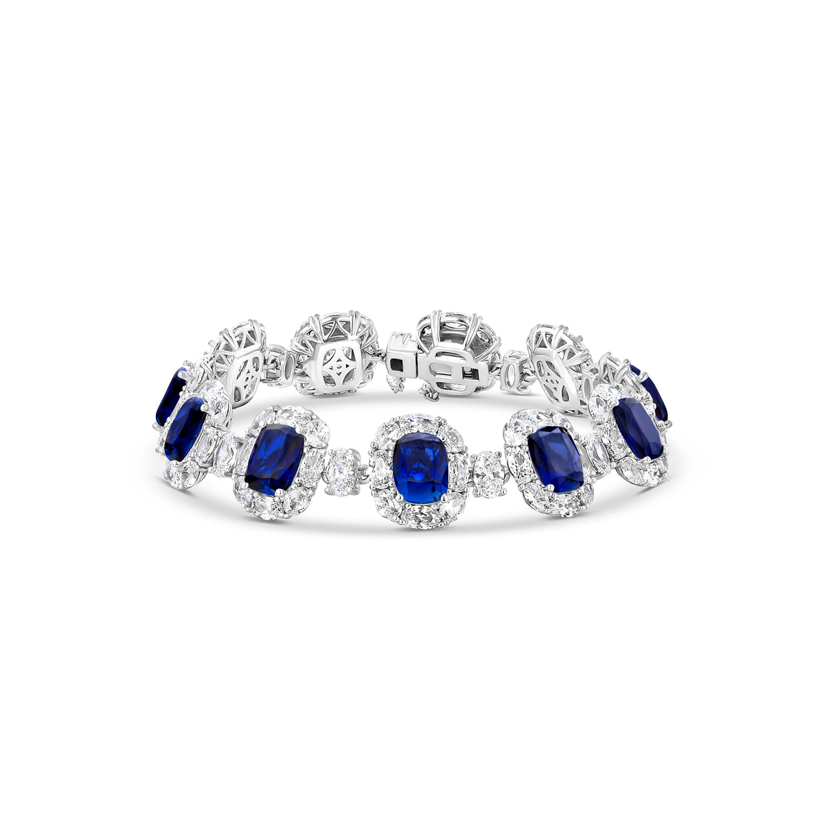 Bratara din argint sterling cu zirconiu albastru - HB21B1933ABL