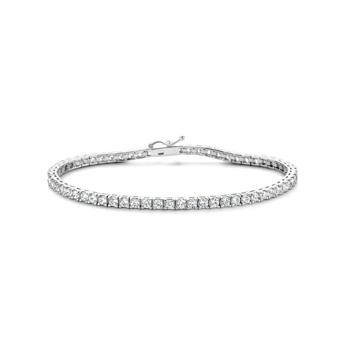Bratara tenis din argint sterling cu zirconiu - TD027-2.5CB