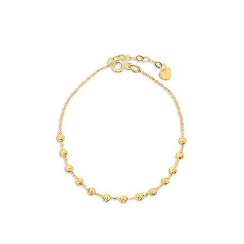 margele bratara din aur galben B515-18U28-BCB0045-Y