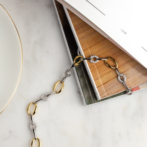 Bratara placata cu aur B042Y