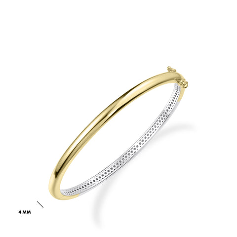 Bratara din placat cu aur 4 mm SBA4Y60