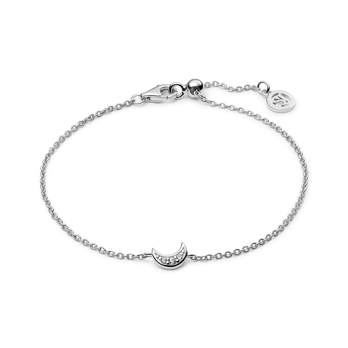 Bratara Luna din argint sterling - SJ-B2707-CZ